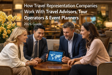 How Travel Representation Companies Work With Travel Advisors, Tour Operators & Event Planners (2026 Guide)